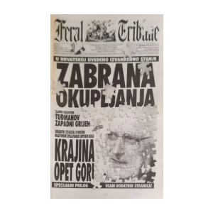 Feral Tribune: God. XV, broj 652/1998