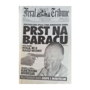 Feral Tribune: God. XV, broj 655/1998
