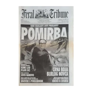 Feral Tribune: God. XV, broj 662/1998