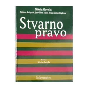 Nikola Gavella: Stvarno pravo