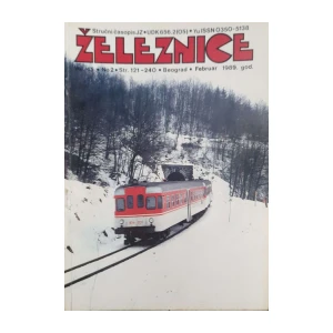 Železnice: God. XLV, broj 2/1989