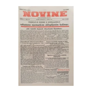 Novine: God. IV, broj 140/1944
