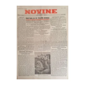 Novine: God. IV, broj 122/1944