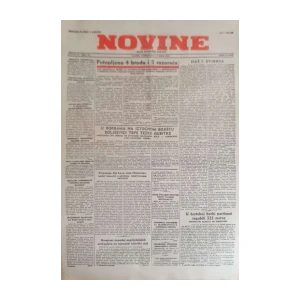 Novine: God. IV, broj 129/1944