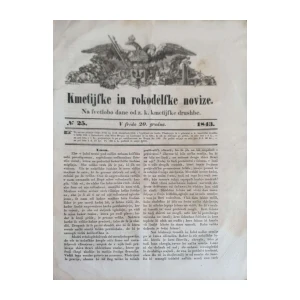 Kmetijske in rokodelske novice: Broj 25/1843