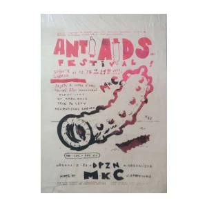 Plakat: Anti Aids Festival