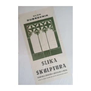 Plakat: Uluh Dubrovnik - Slika i skulptura