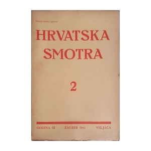 Hrvatska smotra: God. III, broj 2/1935
