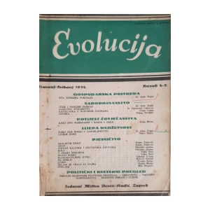 Evolucija: God. III, svezak 4-5/1934