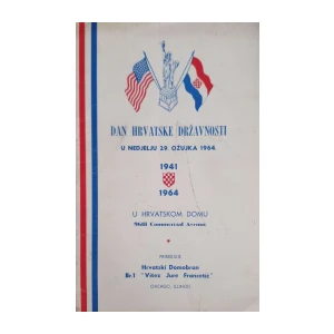 Dan Hrvatske državnosti u nedjelju 29. ožujka 1964 u Hrvatskom domu