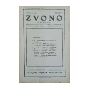 Zvono: Tečaj IV, broj 18/1910