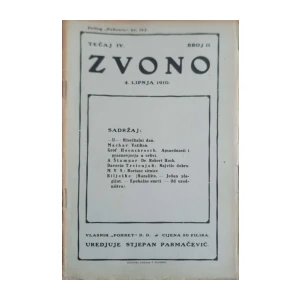 Zvono: Tečaj II, broj 11/1910