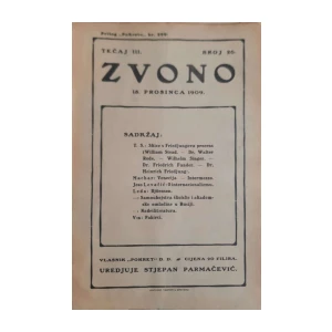 Zvono: Tečaj III, broj 26/1909