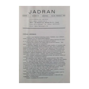 Jadran: God. 3, svezak 9-10/1969
