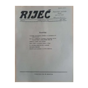 Riječ: God. XXVI, broj 23/1930
