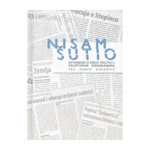Fra Mario Knezović: Nisam šutio