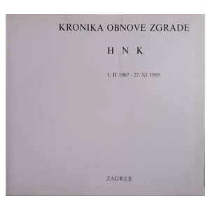 Bosiljka Pavić-Fajdić: Kronika obnove zgrade HNK