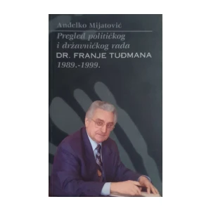 Anđelko Mijatović: Pregled političkog i državničkog rada dr. Franje Tuđmana 1989.–1999