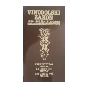 Lujo Margetić: Vinodolski zakon 1288-1988