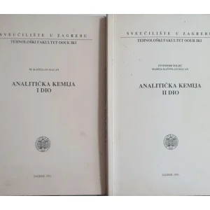 M. Kaštelan-Macan, Zvonimir Šoljić: Analitička kemija I-II