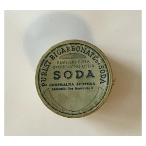 SODA - KARTONSKA KUTIJA, CENTRALNA APOTEKA ZAGREB 