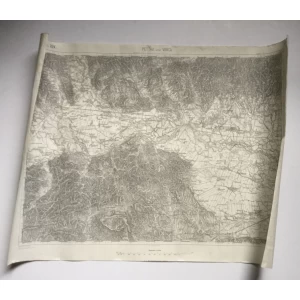 STARA ZEMLJOPISNA KARTA PETTAU UND VINICA PTUJ I VINICA 1914 AUSTRO-UGARSKA MONARHIJA