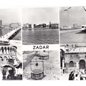 ZADAR ZARA DALMACIJA STARA RAZGLEDNICA VELIKI FORMAT 114