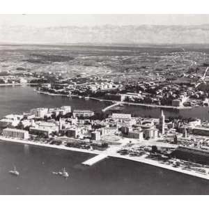 ZADAR ZARA DALMACIJA STARA RAZGLEDNICA VELIKI FORMAT 115