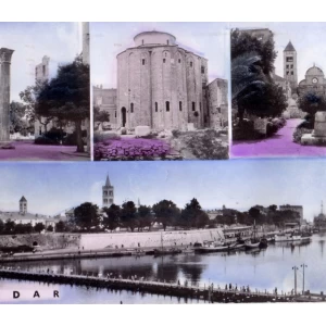ZADAR ZARA DALMACIJA STARA RAZGLEDNICA VELIKI FORMAT 116