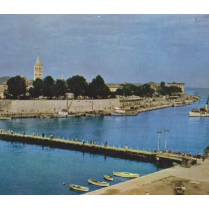 ZADAR ZARA DALMACIJA STARA RAZGLEDNICA VELIKI FORMAT 132