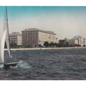 ZADAR ZARA DALMACIJA STARA RAZGLEDNICA VELIKI FORMAT 142