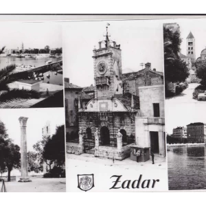ZADAR ZARA DALMACIJA STARA RAZGLEDNICA VELIKI FORMAT 143
