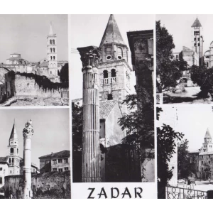 ZADAR ZARA DALMACIJA STARA RAZGLEDNICA VELIKI FORMAT 144