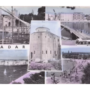 ZADAR ZARA DALMACIJA STARA RAZGLEDNICA VELIKI FORMAT 147