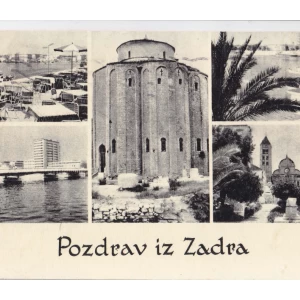 ZADAR ZARA DALMACIJA STARA RAZGLEDNICA VELIKI FORMAT 149