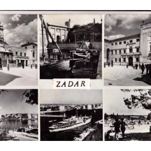 ZADAR ZARA DALMACIJA STARA RAZGLEDNICA VELIKI FORMAT 151