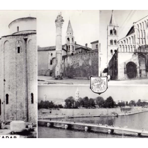 ZADAR ZARA DALMACIJA STARA RAZGLEDNICA VELIKI FORMAT 152