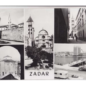 ZADAR ZARA DALMACIJA STARA RAZGLEDNICA VELIKI FORMAT 155