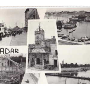 ZADAR ZARA DALMACIJA STARA RAZGLEDNICA VELIKI FORMAT 158