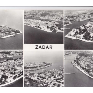 ZADAR ZARA DALMACIJA STARA RAZGLEDNICA VELIKI FORMAT 161