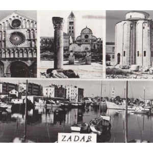 ZADAR ZARA DALMACIJA STARA RAZGLEDNICA VELIKI FORMAT 163
