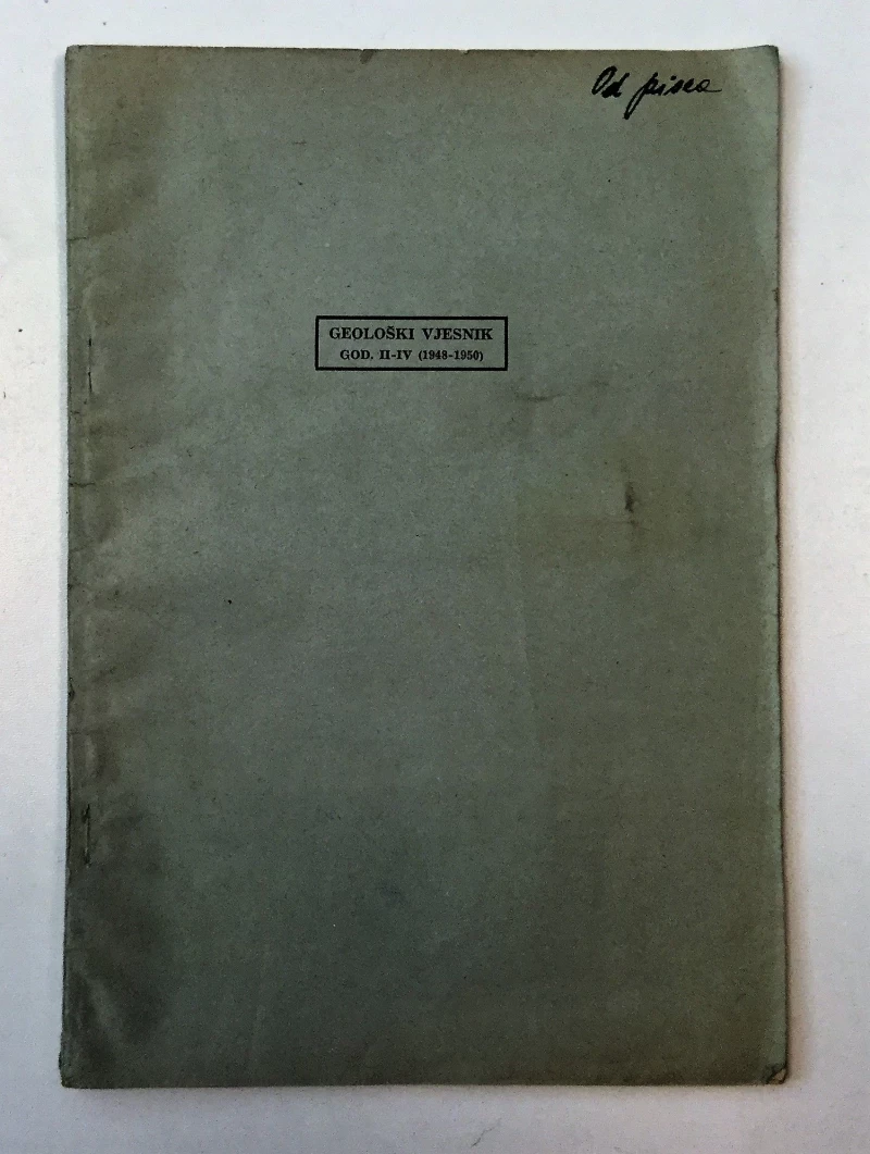 DRAGUTIN ŠIKIĆ : O MOGUĆNOSTI NALASKA NOVIH PRODUKTIVNIH UGLJONOSNIH NASLAGA U PAZINSKOM BAZENU ISTRE