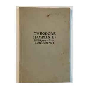 THEODORE HAMBLIN : OPHTHALMIC INSTRUMENTS AND APPARATUS