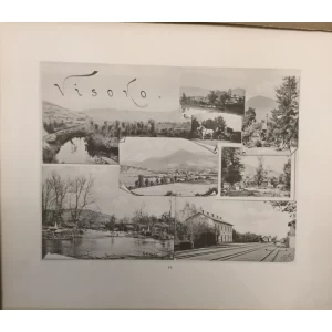 ALBUM : ANSICHTEN VON DER K.U.K. BOSNABAHN : LUKSUZNO ORGINALNO IZDANJE SA 20 LITOGRAFSKIH LISTOVA