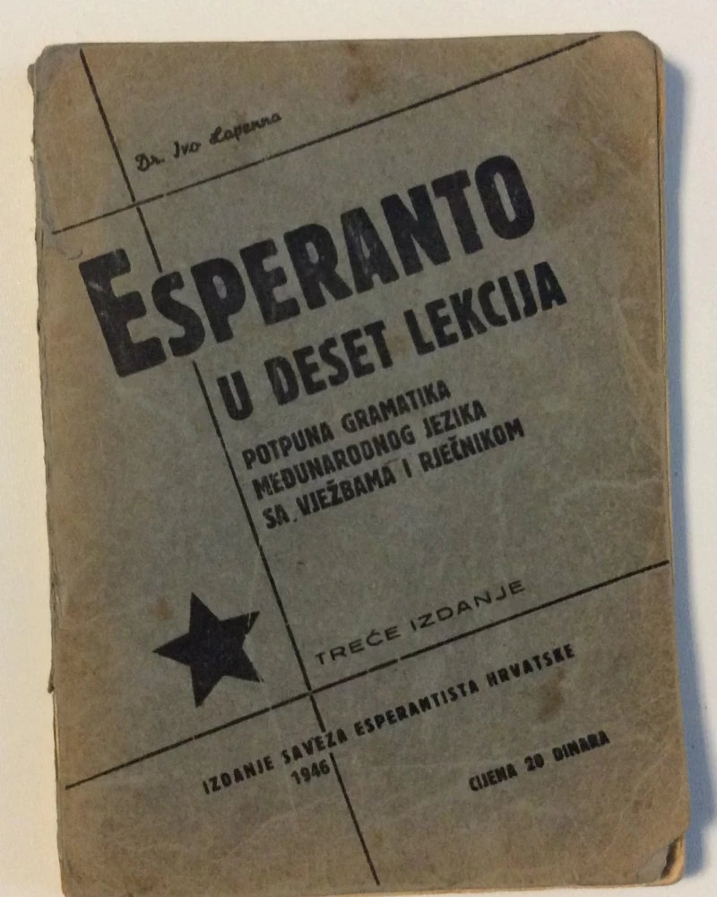 IVO LAPENNA : ESPERANTO U DESET LEKCIJA