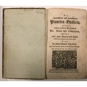 Planeten Büchlein