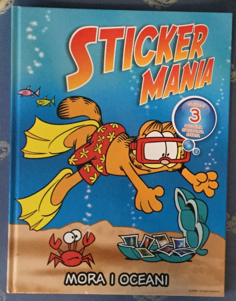 Sticker mania: mora i oceani
