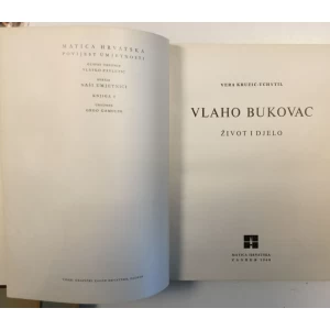 VERA KRUŽIĆ UCHYTIL : VLAHO BUKOVAC