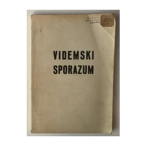 VIDEMSKI SPORAZUM: SPORAZUM MED FEDRATIVNO LJUDSKO REPUBLIKO JUGOSLAVIJO IN REPUBLIKO ITALIJO