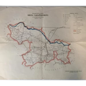 KILOMETRIČKA KARTA SREZA VARAŽDINSKOG